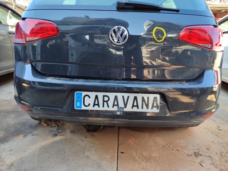 Recambio de paragolpes trasero para volkswagen golf vii lim. advance bluemotion referencia OEM IAM 5G6807417AP  