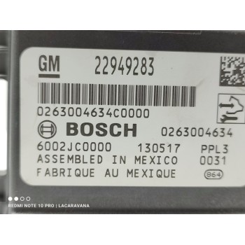 Recambio de modulo electronico para chevrolet trax lt referencia OEM IAM 0263004634  