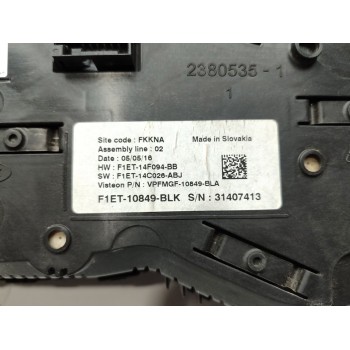 Recambio de cuadro instrumentos para ford focus lim. black&red referencia OEM IAM F1ET10849BLK  