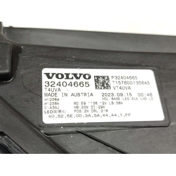 Recambio de faro izquierdo para volvo xc 40 core 2wd referencia OEM IAM 32404665  