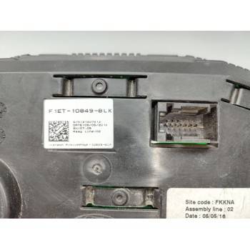 Recambio de cuadro instrumentos para ford focus lim. black&red referencia OEM IAM F1ET10849BLK  