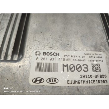 Recambio de centralita motor uce para kia sorento () vision 2wd referencia OEM IAM 0281031446  