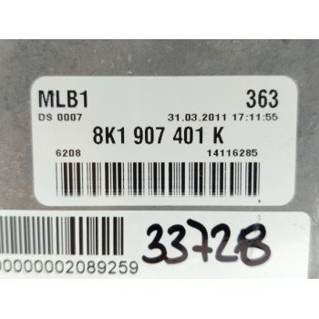 Recambio de centralita motor uce para audi a4 avant (8k5) (2008) básico referencia OEM IAM 8K1907401K  