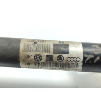 Recambio de transmision trasera derecha para audi q7 (4l) 3.0 tdi referencia OEM IAM 7L8501201  