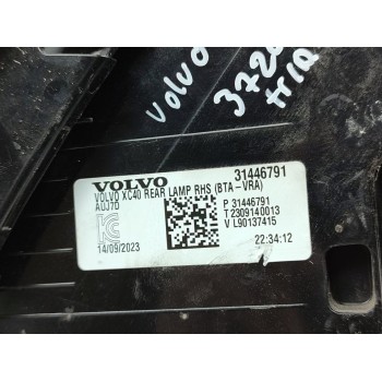 Recambio de piloto trasero derecho para volvo xc 40 core 2wd referencia OEM IAM 31446791  
