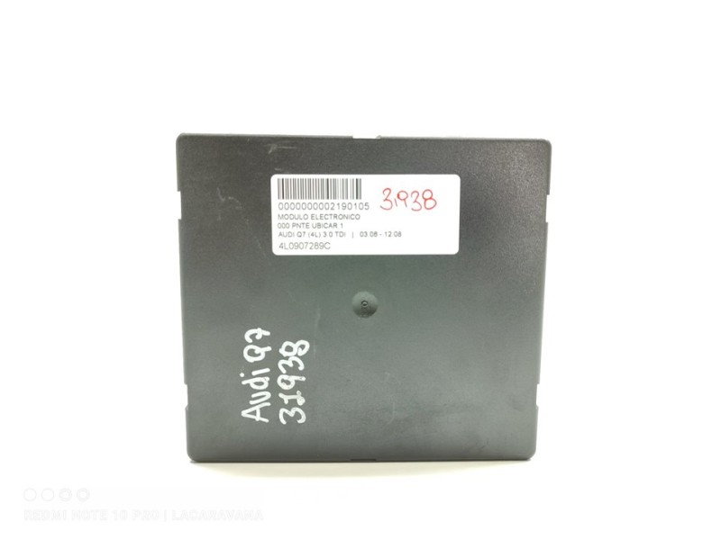 Recambio de modulo electronico para audi q7 (4l) 3.0 tdi referencia OEM IAM 4L0907289C  