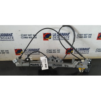 Recambio de elevalunas delantero derecho para renault megane ii berlina 3p confort authentique referencia OEM IAM 12800047201 3 