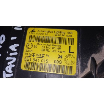 Recambio de faro izquierdo para skoda octavia lim. (5e3) active referencia OEM IAM 5E194101509S  