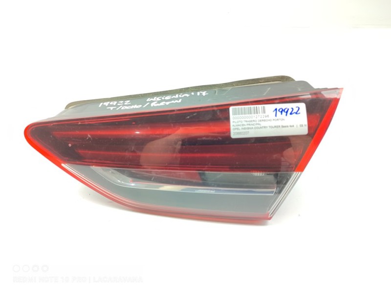 Recambio de piloto trasero derecho interior para opel insignia country tourer basis 4x4 referencia OEM IAM 20660207  