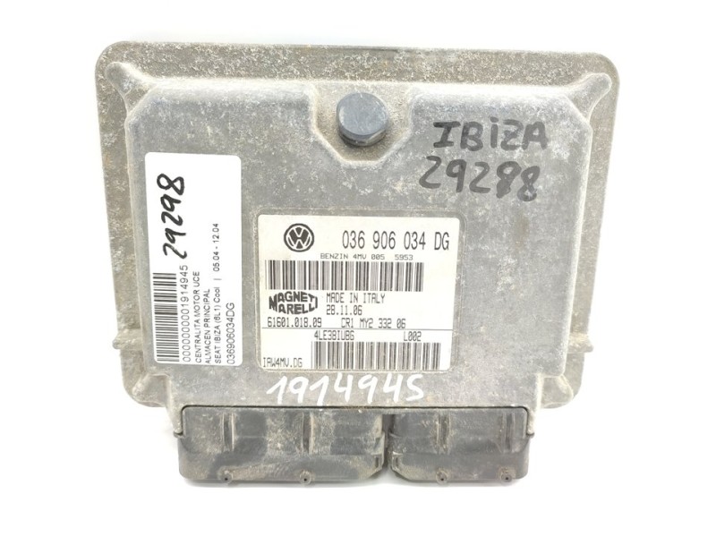 Recambio de centralita motor uce para seat ibiza (6l1) cool referencia OEM IAM 036906034DG  