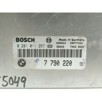 Recambio de centralita motor uce para bmw x5 (e53) 3.0d referencia OEM IAM 0281011257  