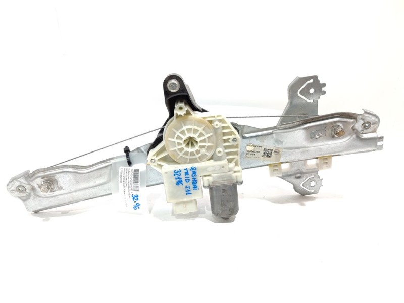 Recambio de elevalunas trasero derecho para nissan qashqai (j11) acenta referencia OEM IAM 82700MV00B  