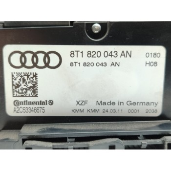 Recambio de mando climatizador para audi a4 avant (8k5) (2008) básico referencia OEM IAM 8T1820043AN  