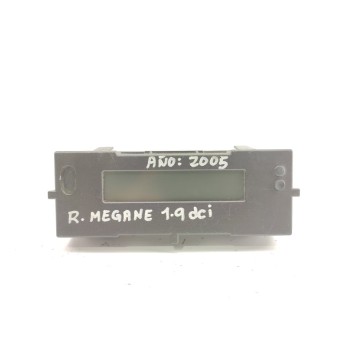 Recambio de pantalla multifuncion para renault megane ii classic berlina dynamique referencia OEM IAM 8200290542C  