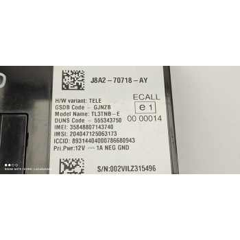 Recambio de modulo electronico para land rover range rover evoque evoque hse referencia OEM IAM J8A2707184Y  