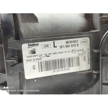 Recambio de faro izquierdo para seat leon (5f1) style referencia OEM IAM 5F1941015B  