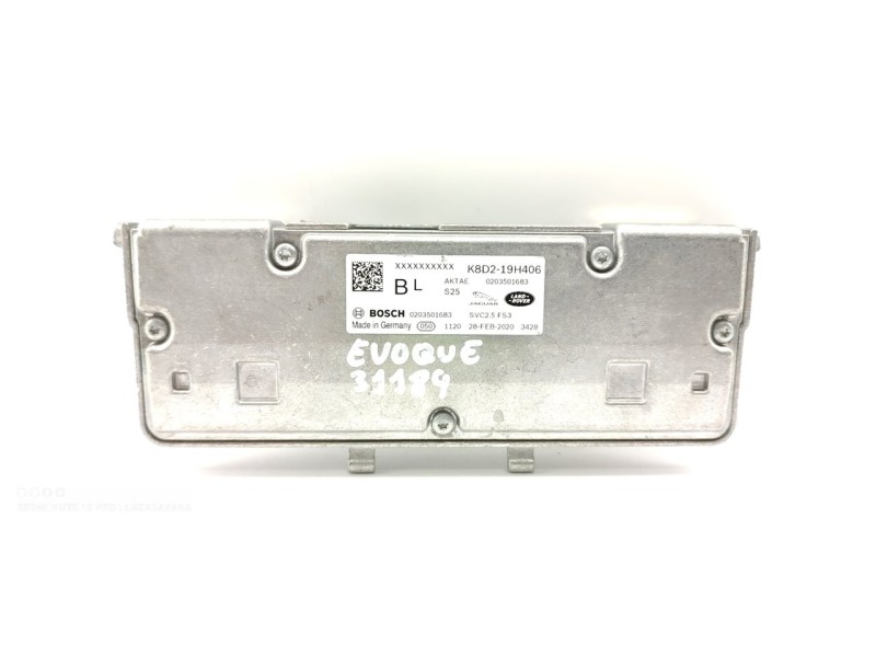 Recambio de modulo electronico para land rover range rover evoque evoque hse referencia OEM IAM K8D219H406  
