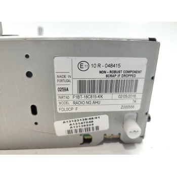 Recambio de sistema audio / radio cd para ford focus lim. black&red referencia OEM IAM F1BT18C815KK  