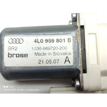 Recambio de motor elevalunas delantero izquierdo para audi q7 (4l) 3.0 tdi referencia OEM IAM 4L0959801B  