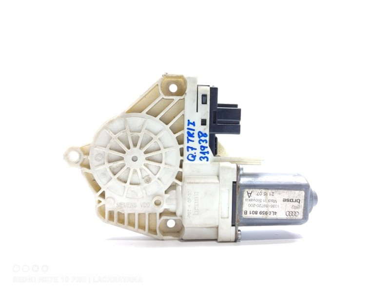 Recambio de motor elevalunas trasero izquierdo para audi q7 (4l) 3.0 tdi referencia OEM IAM 4L0959801B  