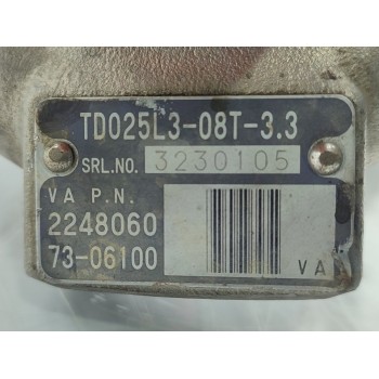 Recambio de turbocompresor para mg serie 75 (j/rj) classic referencia OEM IAM TD025L308T33  