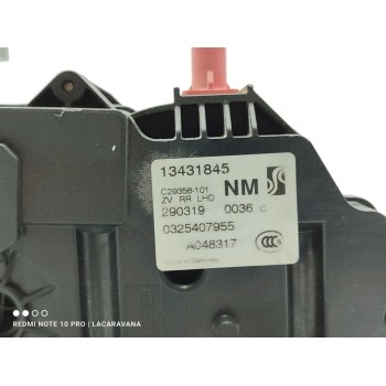 Recambio de cerradura puerta trasera derecha para opel corsa e selective referencia OEM IAM 13431845  