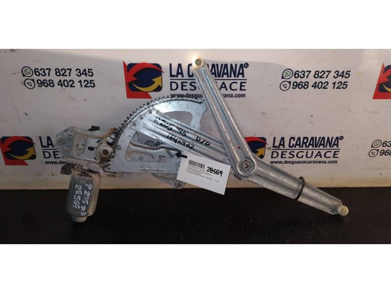 Recambio de elevalunas delantero derecho para peugeot 205 berlina xad / xad multi referencia OEM IAM   