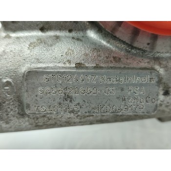 Recambio de turbocompresor para citroën c4 lim. 1.6 hdi fap referencia OEM IAM 9686120680  