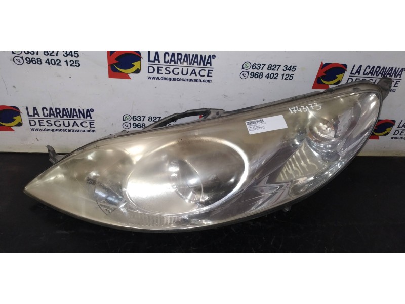Recambio de faro izquierdo para peugeot 407 referencia OEM IAM   