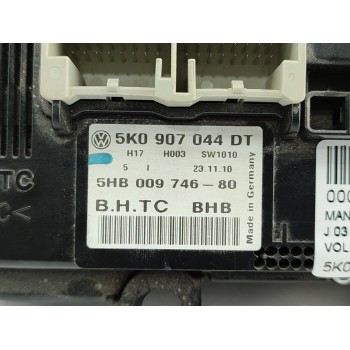 Recambio de mando climatizador para volkswagen golf vi (5k1) advance referencia OEM IAM 5K0907044DT  