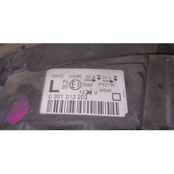 Recambio de faro izquierdo para peugeot 407 referencia OEM IAM   