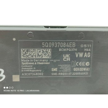 Recambio de modulo electronico para volkswagen t-roc advance referencia OEM IAM 5Q0937084EB  