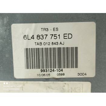 Recambio de elevalunas delantero izquierdo para seat ibiza (6l1) cool referencia OEM IAM 6L4837751ED  