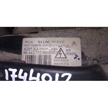 Recambio de faro derecho para citroën c5 berlina referencia OEM IAM 9644275280  