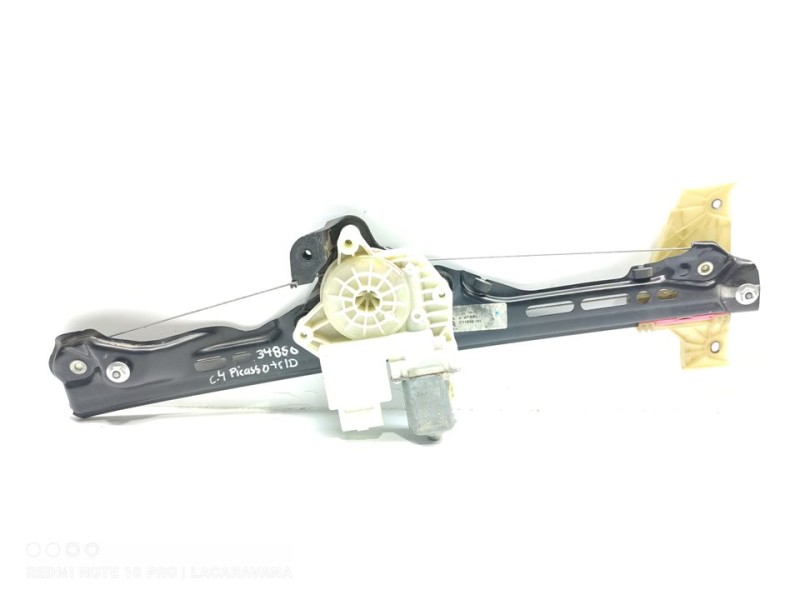 Recambio de elevalunas trasero derecho para citroën c4 picasso exclusive referencia OEM IAM 9677185180  