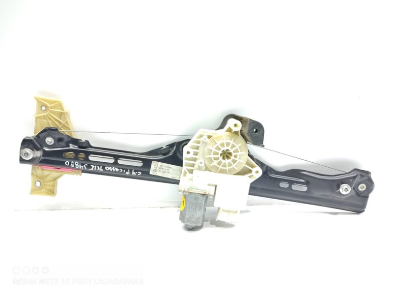 Recambio de elevalunas trasero izquierdo para citroën c4 picasso exclusive referencia OEM IAM 9677185280  