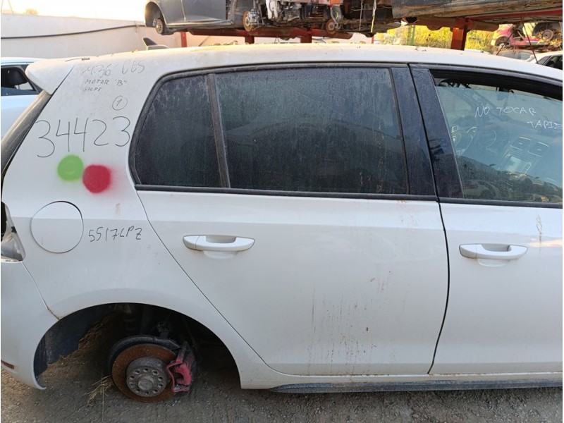 Recambio de puerta trasera derecha para volkswagen golf vi (5k1) gti referencia OEM IAM 5K6833056K  