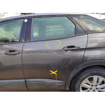 Recambio de puerta trasera izquierda para peugeot 3008 active pack referencia OEM IAM 9812317280  