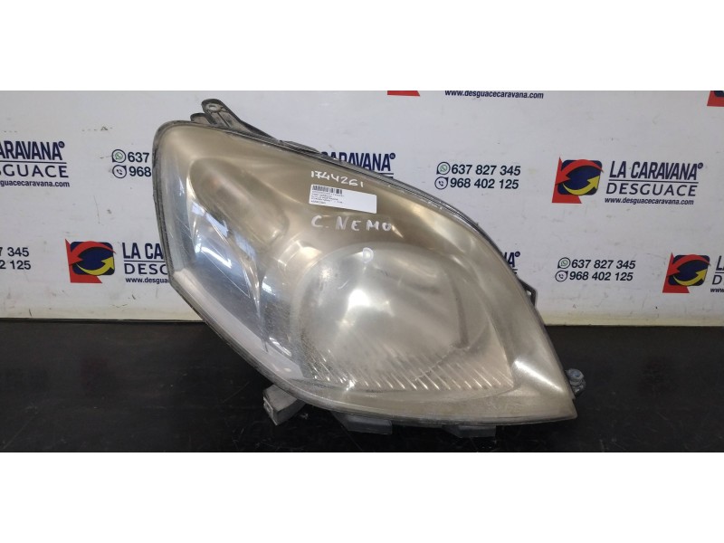 Recambio de faro derecho para citroën nemo referencia OEM IAM 45560393  