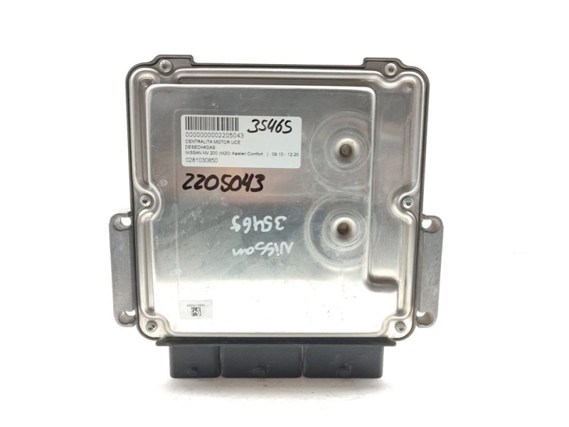 Recambio de centralita motor uce para nissan nv 200 (m20) kasten comfort referencia OEM IAM 0281030850  
