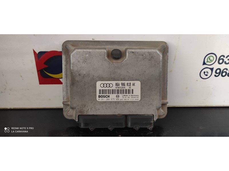 Recambio de centralita motor uce para audi a3 (8l) 1.8 ambiente referencia OEM IAM 06A906018AK  
