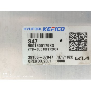 Recambio de centralita motor uce para kia stonic (ybcuv) concept referencia OEM IAM 3910607047  