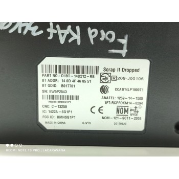 Recambio de modulo electronico para ford ka+ active referencia OEM IAM D1BT14D212RB  