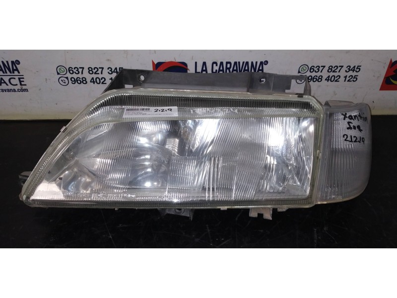 Recambio de faro izquierdo para citroën xantia berlina 2.0 hdi 90/110 attraction referencia OEM IAM   
