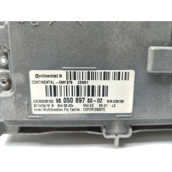 Recambio de pantalla multifuncion para citroën c4 picasso exclusive referencia OEM IAM 9805089780  