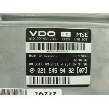 Recambio de centralita motor uce para mercedes-benz clase e (w210) berlina 230 (210.037) referencia OEM IAM 0215459432  