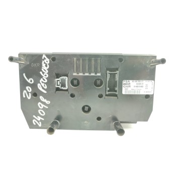 Recambio de mando climatizador para peugeot 206 berlina look referencia OEM IAM 96430550XT  