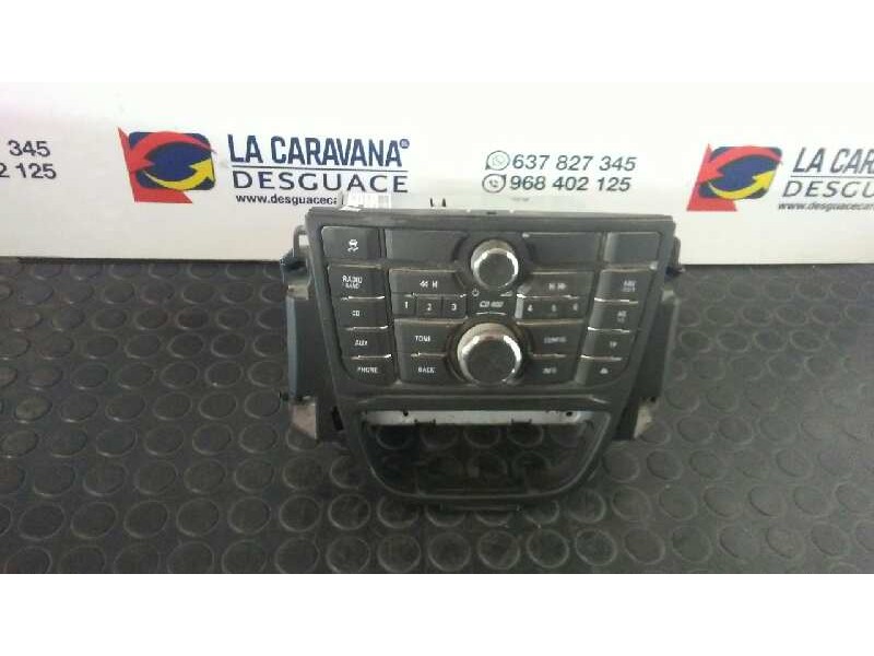 Recambio de sistema audio / radio cd para opel astra j lim. excellence referencia OEM IAM 22976602  