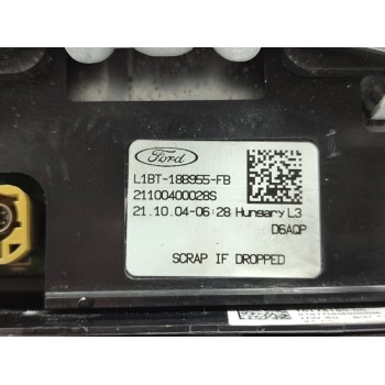 Recambio de pantalla multifuncion para ford puma hybrid st-line referencia OEM IAM L1BT18B955FB  