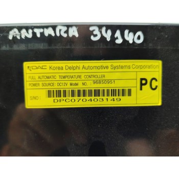 Recambio de mando calefaccion / aire acondicionado para opel antara cosmo 4x4 referencia OEM IAM 96850951  